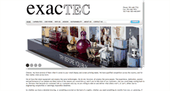 Desktop Screenshot of exactec.net
