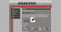 Desktop Screenshot of exactec.com